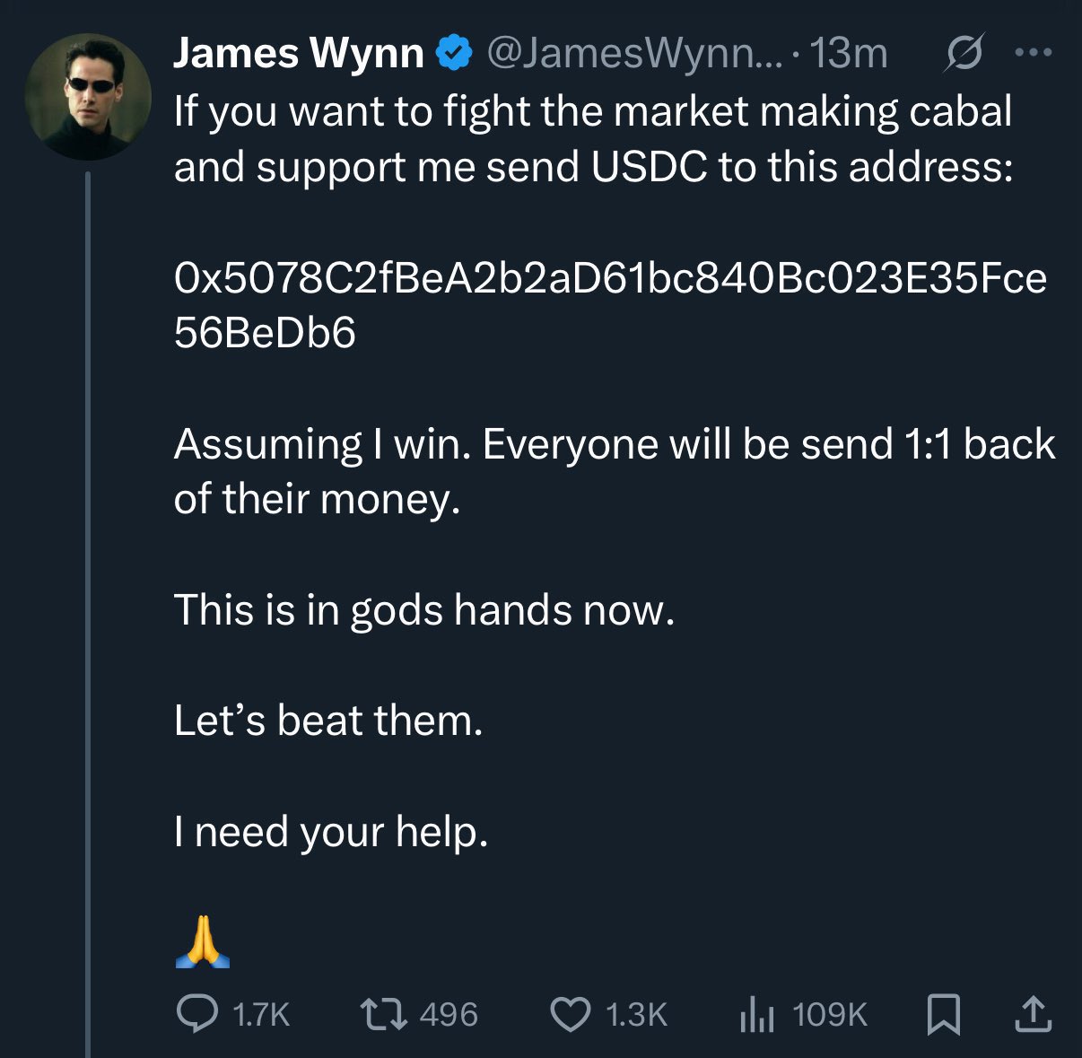 James Wynn:那个7000刀起家赚得8000万又亏了9000万的男人