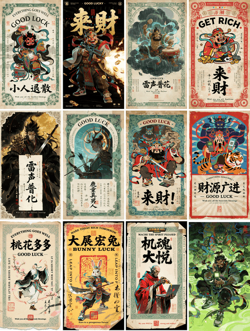 AI玄学壁纸的制作方法及详细提示词